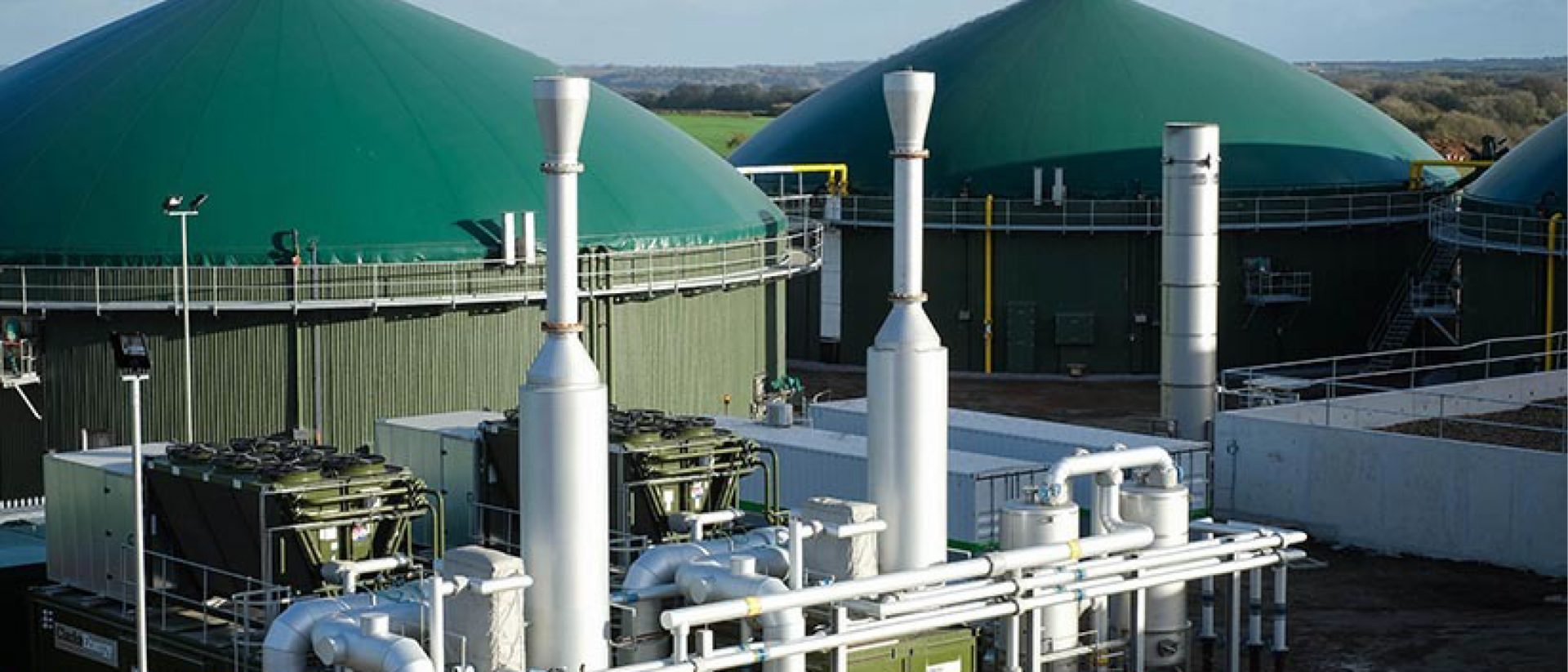 Biogas Anaerobic Digestion Site Cassington - Agrivert